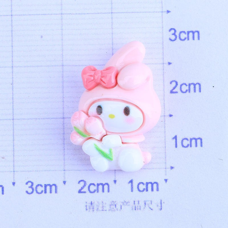 Sanrio Holding Flower Charm