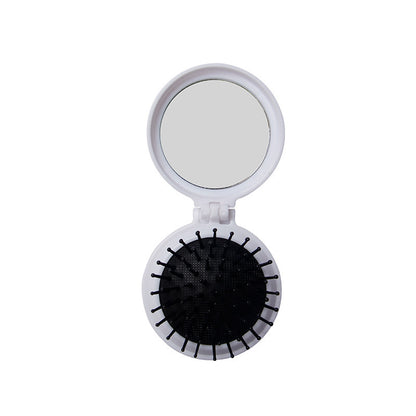 Air Bag Massage Comb+Portable Folding Mirror For DIY