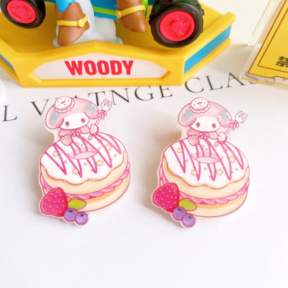 10 Designs Sanrio Pastry Food Charms