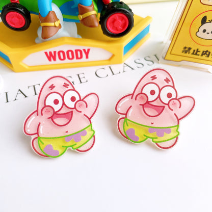 Spongebob Series Acrylic Charms