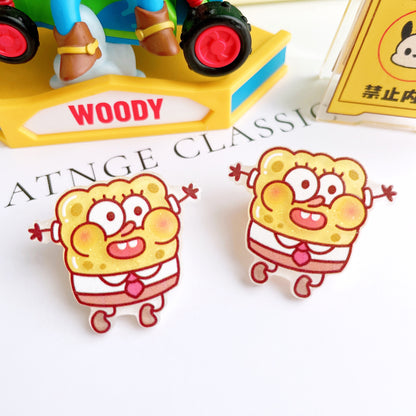 Spongebob Series Acrylic Charms