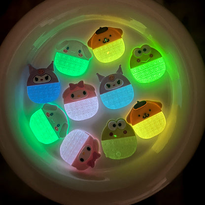 Sanrio Glow-In-the-dark Pop its Charms