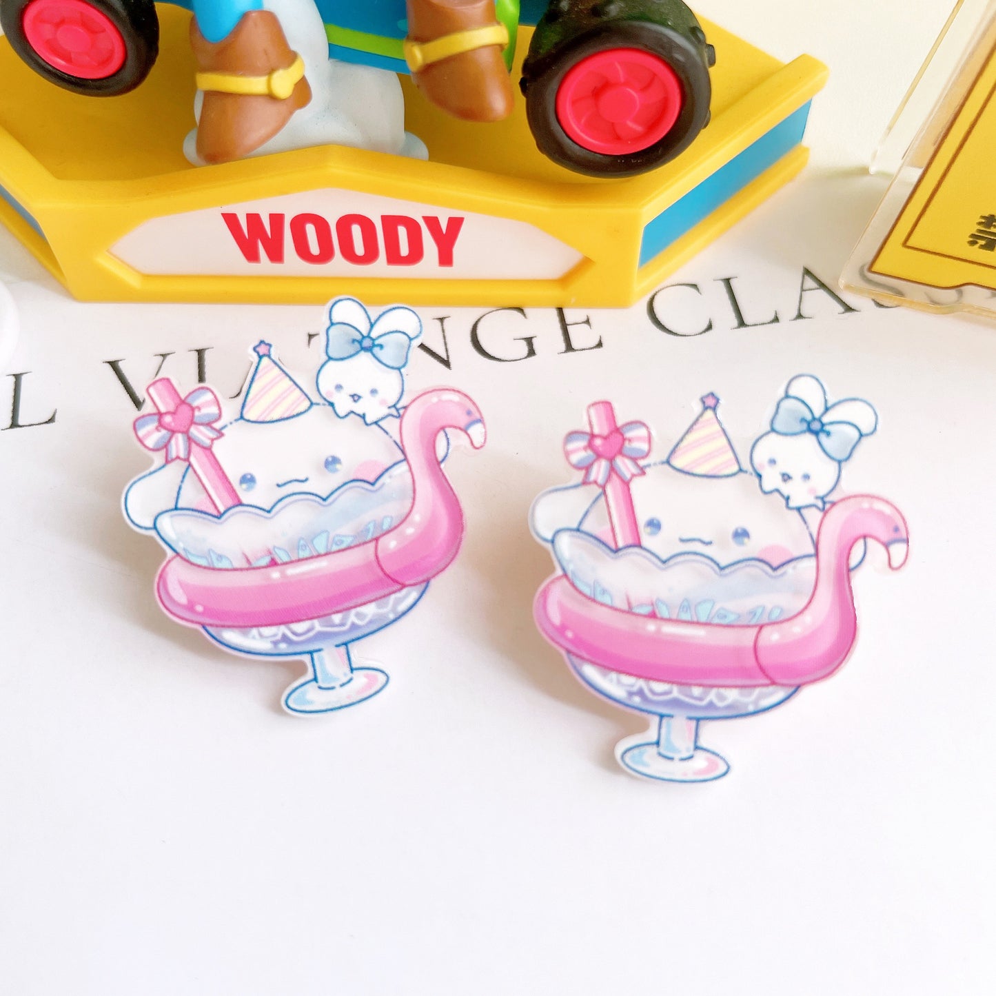 10 Designs Sanrio Pastry Food Charms