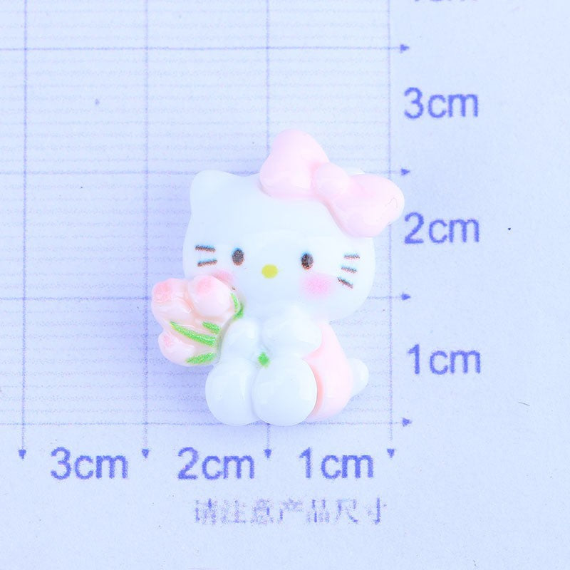 Sanrio Holding Flower Charm