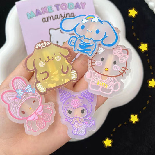 Graffiti Sanrio Acrylic Charms