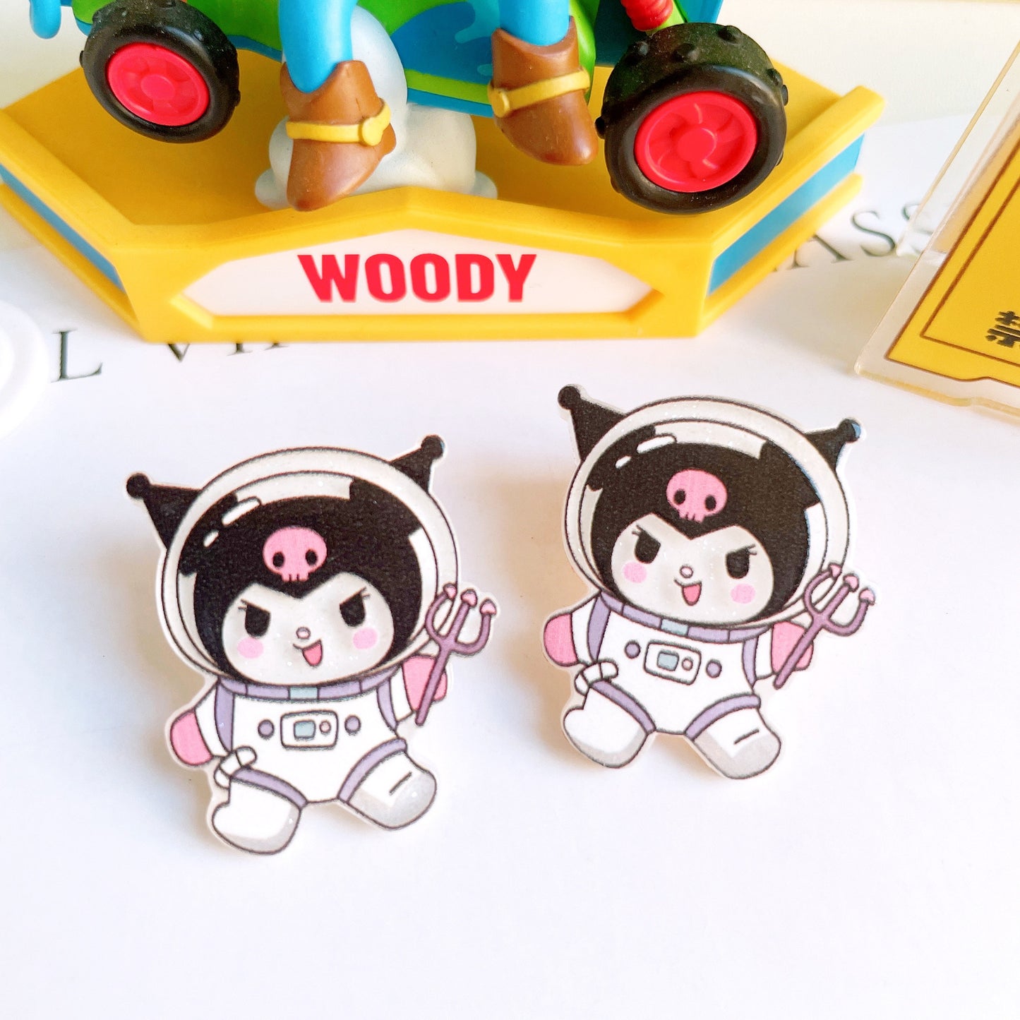 Sanrio Astronaut Acrylic Charms