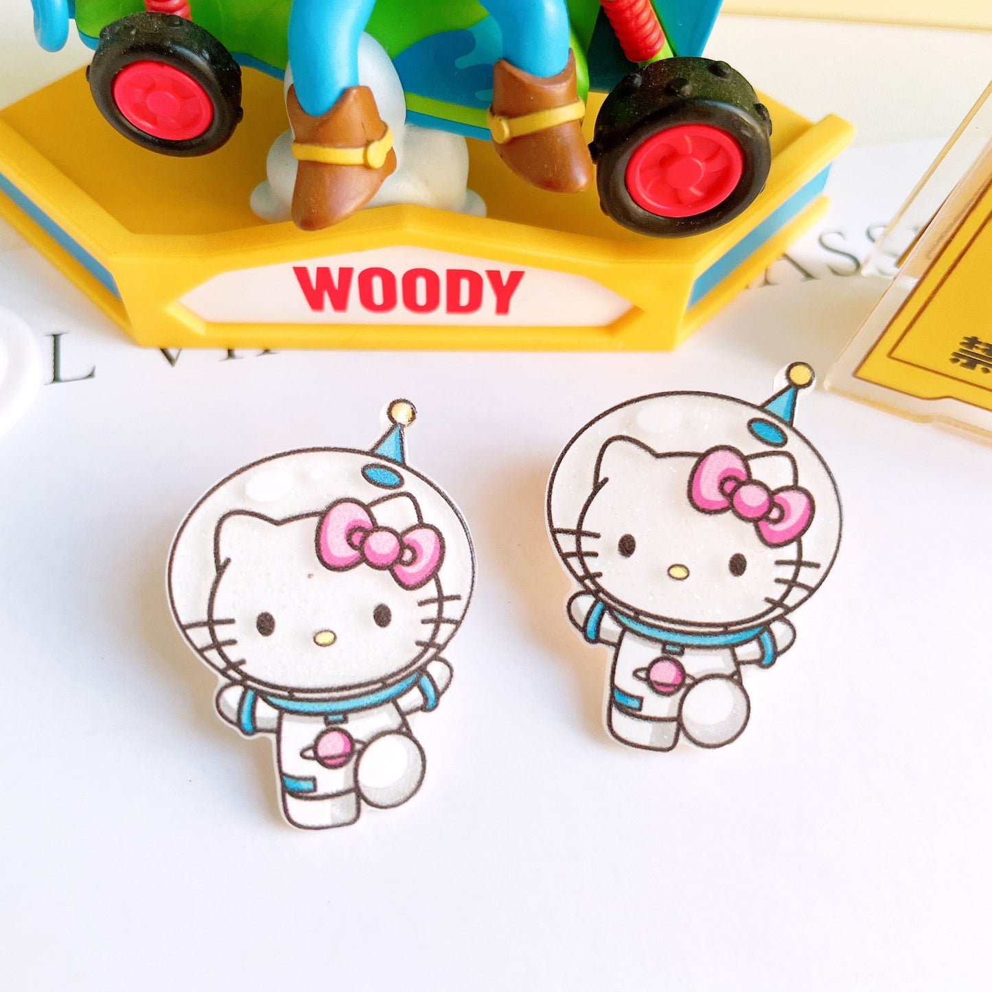 Sanrio Astronaut Acrylic Charms