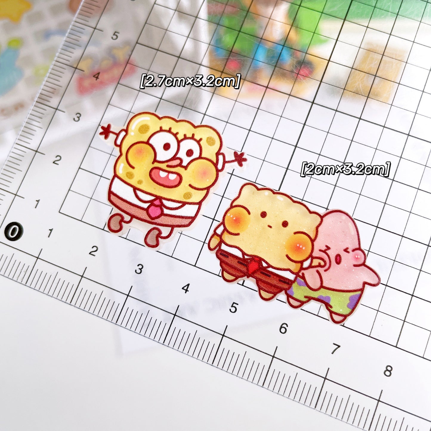 Spongebob Series Acrylic Charms