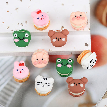 Animal Macaron Charms - over 50pcs