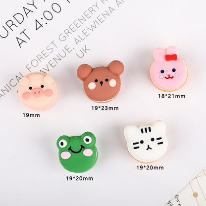 Animal Macaron Charms - over 50pcs