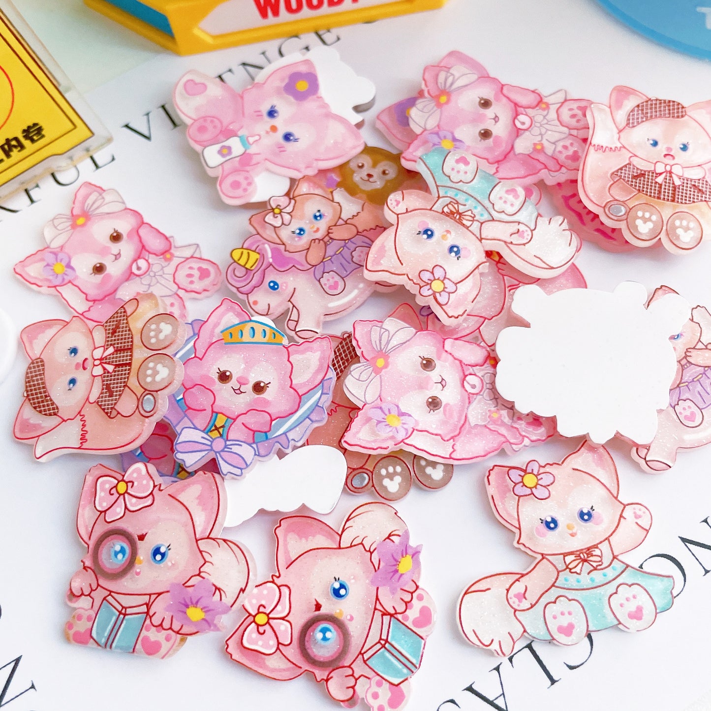 Linabelle Acrylic Charms - 10pcs