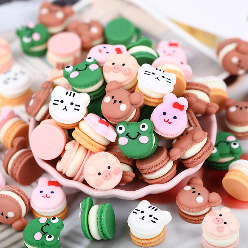 Animal Macaron Charms - over 50pcs