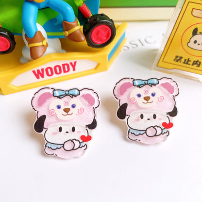 Pochacco x Disney Acrylic Charms